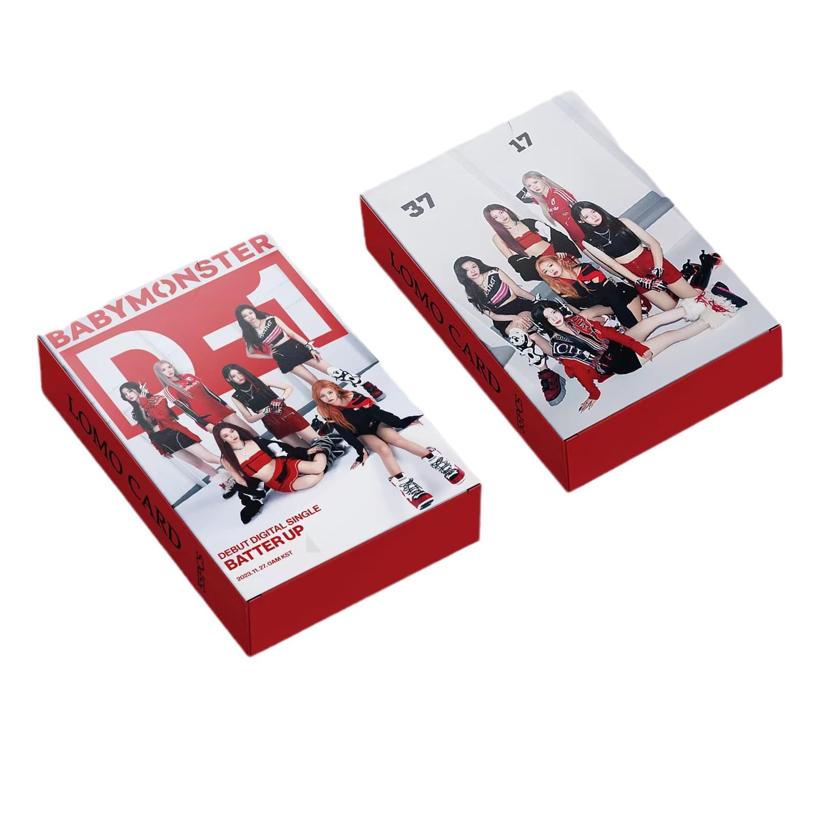 Babay Monster Photocards 55 Pieces, Battler Up Lomo Cards Set, Kpop Idol Groups Merch, Rami Fans