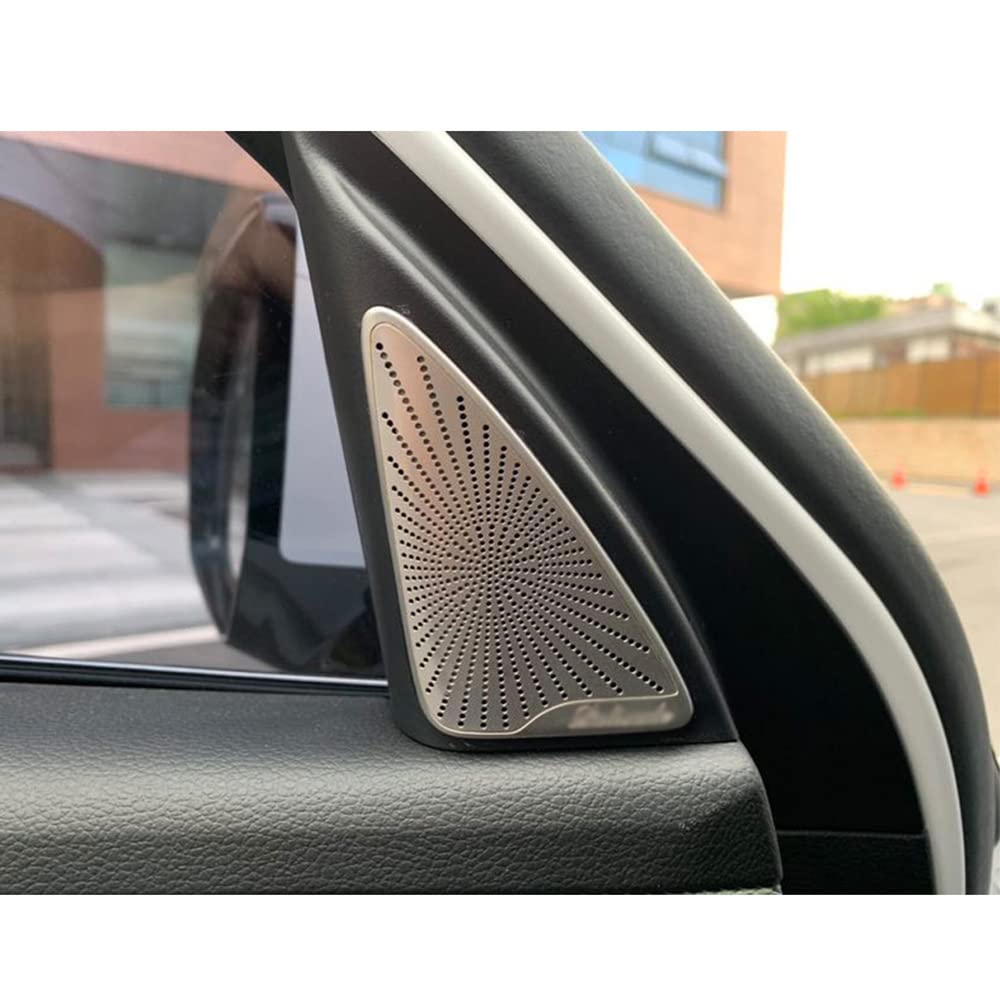 YOUTOOCAR Capa de alto-falante de porta de carro de liga metálica  acabamento da tampa do alto-falante de áudio do tweeter (tampa do tuete)  compatível com Hyundai Palisade | Amazon.com.br