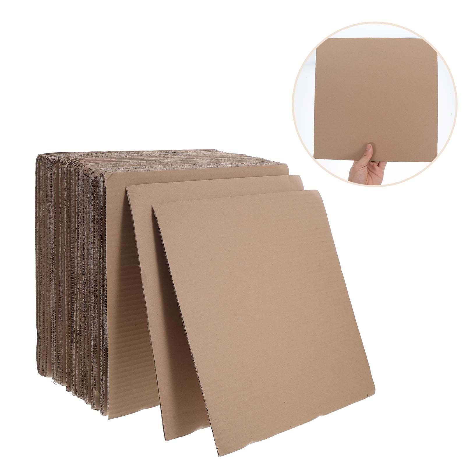 HEMOTON 50 Pièces Séparateurs Carton Ondulé pour Emballage et Expédition, Papier Résistant, Installation Facile, pour Applications D'emballage et Protection des Colis