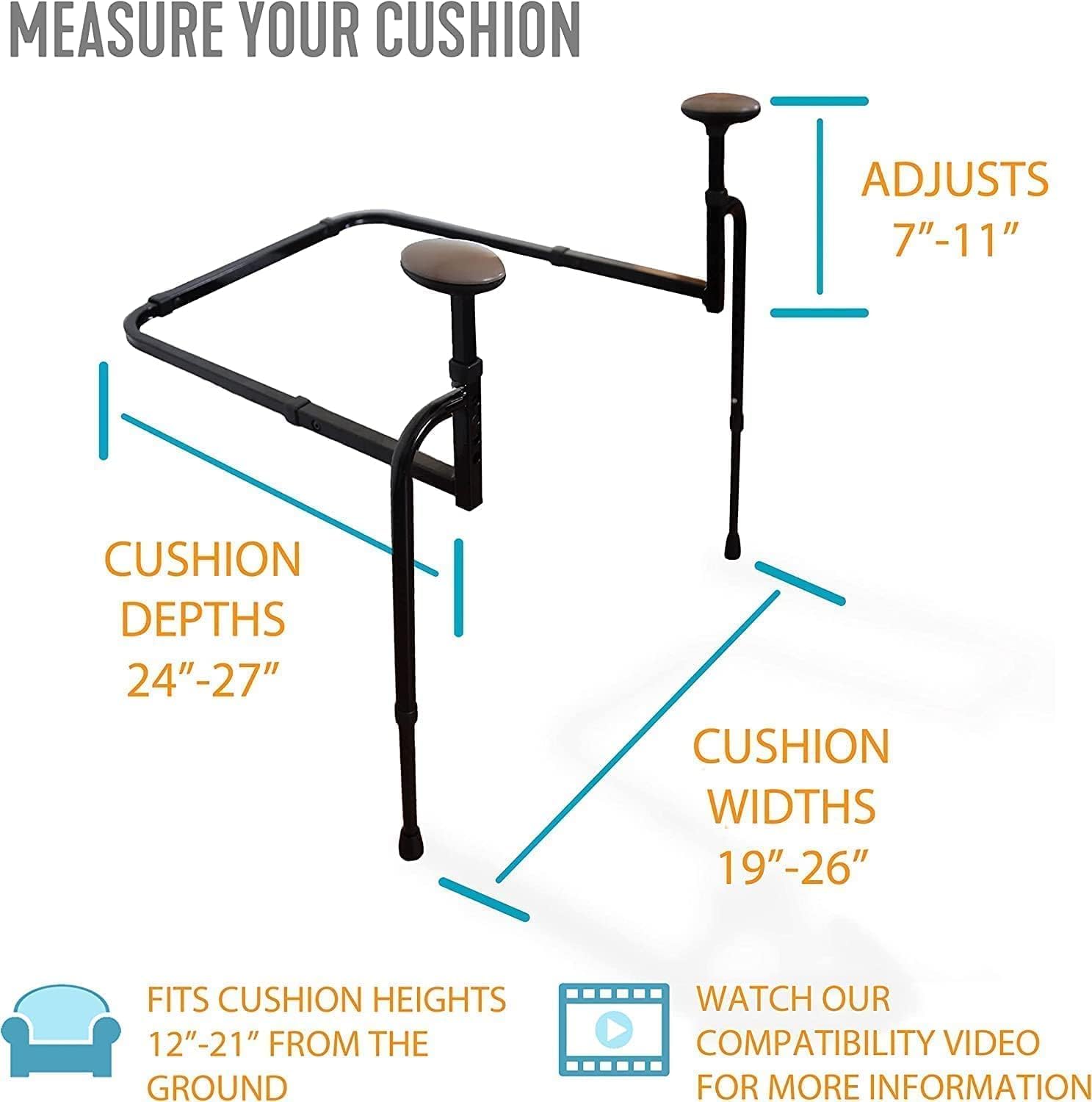 Stander EZ Stand-N-Go, Chair Lift Assist for Elderly, Grab Bar Standing Aid for Seniors, Daily Living Mobility Aid : Everything Else