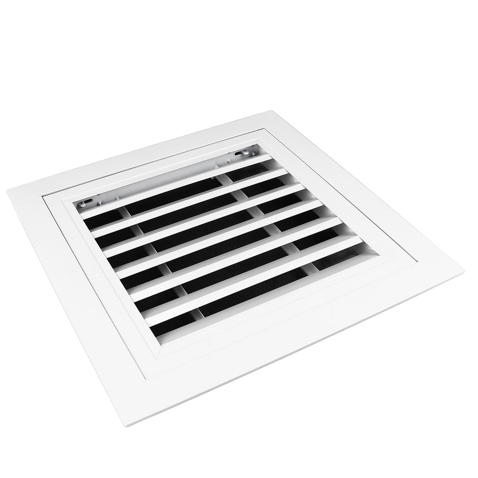 Grille D'aération Extérieure En Aluminium Pour Murs Et Rampes Sanitaires – Imperméable Et Anti-pluie – Avec Filet D'écran – Grille De Ventilation CVC [ Dimensions Extérieures