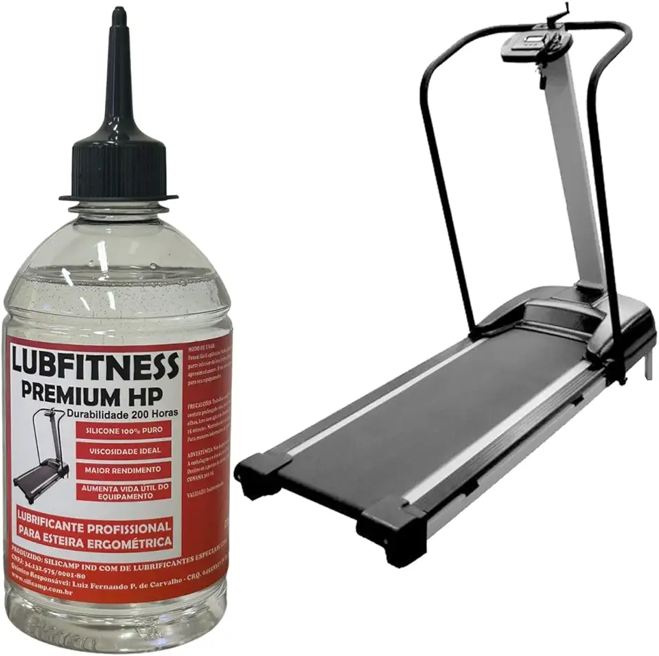 Silicone Lubrificante Premium Hp 200h Para Esteira Ergométrica 500ml