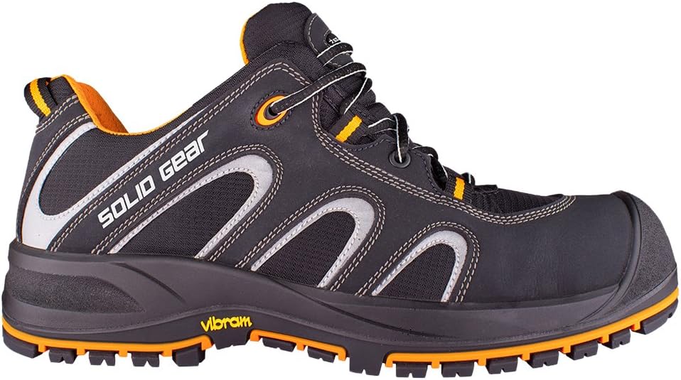 Snickers1x, Unisex Apollo S3 Safety Shoe Size 9 Black