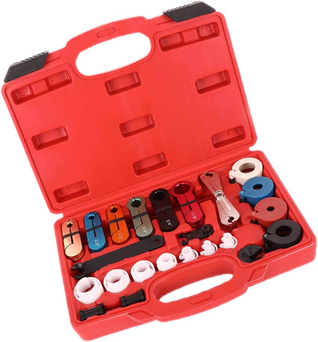 DECHOUS 22Pcs Fuel Line Disconnect Tool Automotive Efficient Transmission Oil Cooler Line Removal Tools for Various Models User Friendly Design and Materials