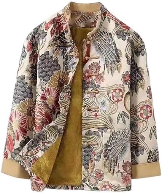 Men's Shirt Frog Closure Zhongshan Suit Tang Suit Spring Autumn Lightweight Tops for Men