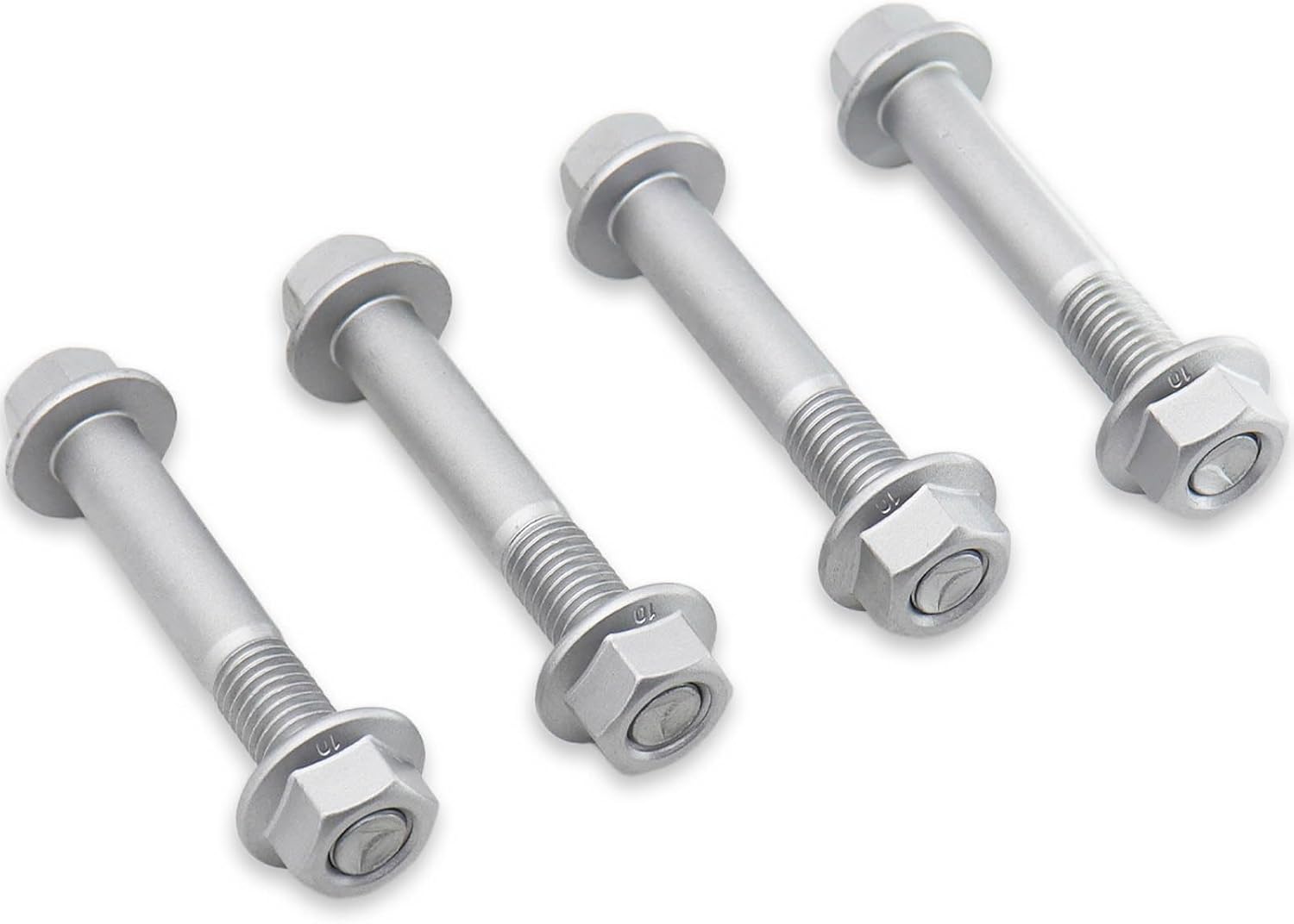 For 2009-2025 Ford F150 4x 10.9 Hardened Rear Shock Bolt Kit Upper + Lower with Dacromet Coating, Fits 4x4 & 2WD