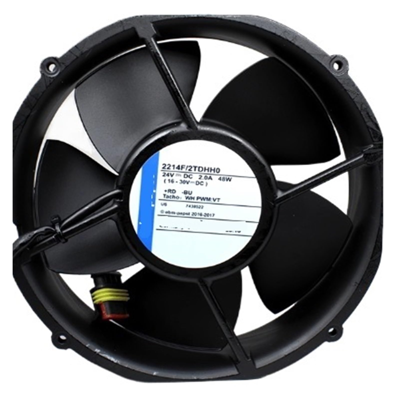 Ventilateur 2214F/2TDHHP 5000r/min haute vitesse pour évacuer la chaleur