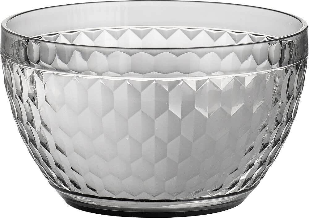 BRUNNER 0830232N.C25 Set Coralux, Elegant Bowls/Bowls for Boat, Camping and Outdoor, V 80 Cl, Transparent, Scratch Resistant