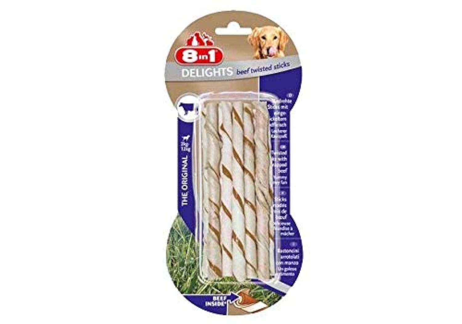 Delights Beef Twisted Sticks