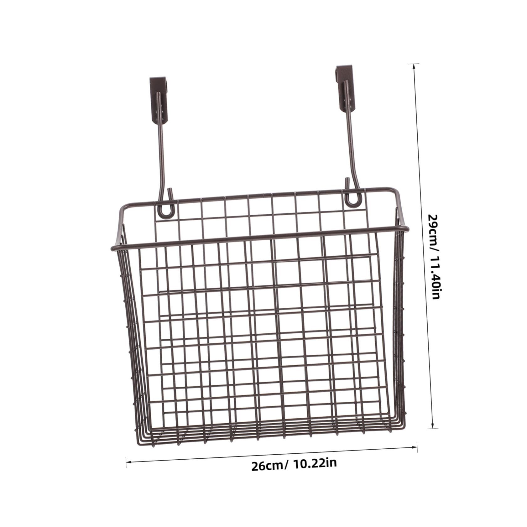 Alipis Cesta Colgante De Alambre De Hierro Para Puerta Cesta De Almacenamiento De Cocina Para Frutas Verduras y Aperitivos