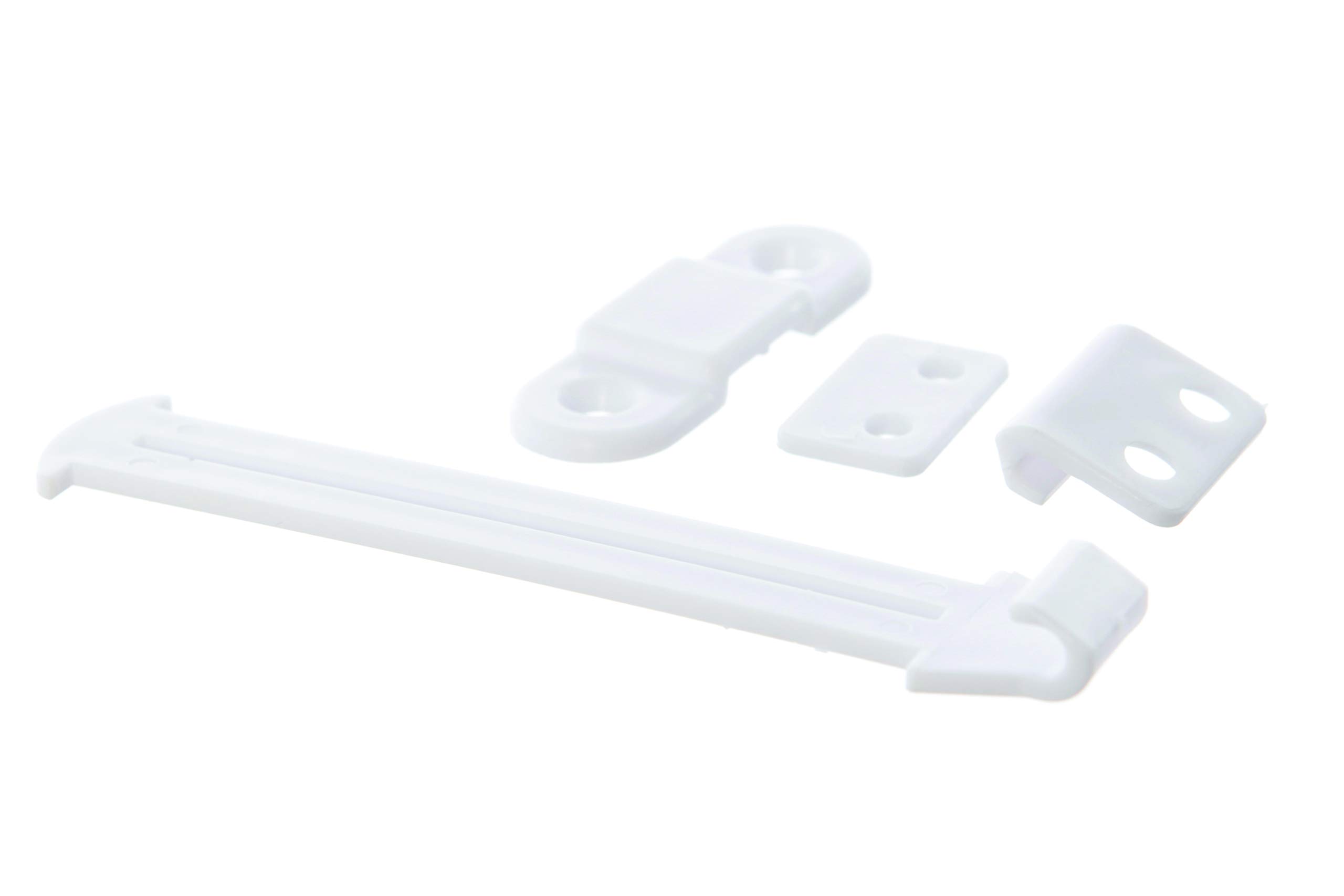 Dreambaby G149 Side Drawer Lock Child Safety Cupboard Lock Set of 3, White - Image 2