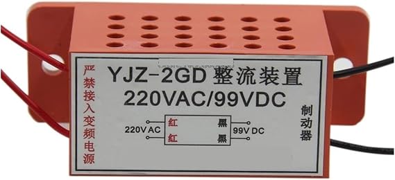 CAARLA Brake Rectifier Rectifier Device 380V/170V Motor Brake Rectifier YJZ-2GD 220V/99V YJZ-4GD(YJZ-2GD)