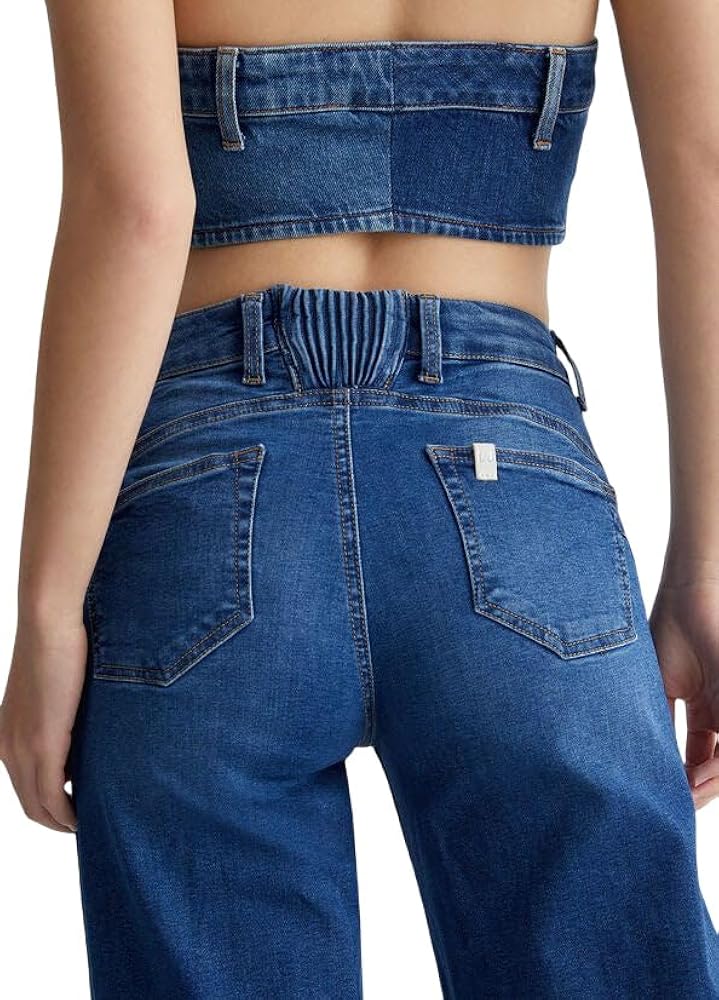 デニム・ジーパン LIU JO Woman Jeans Denim UA3239DS004 78263 Amazon.com: Jeans Mujer Liujo ua3239ds004-78263 Blu