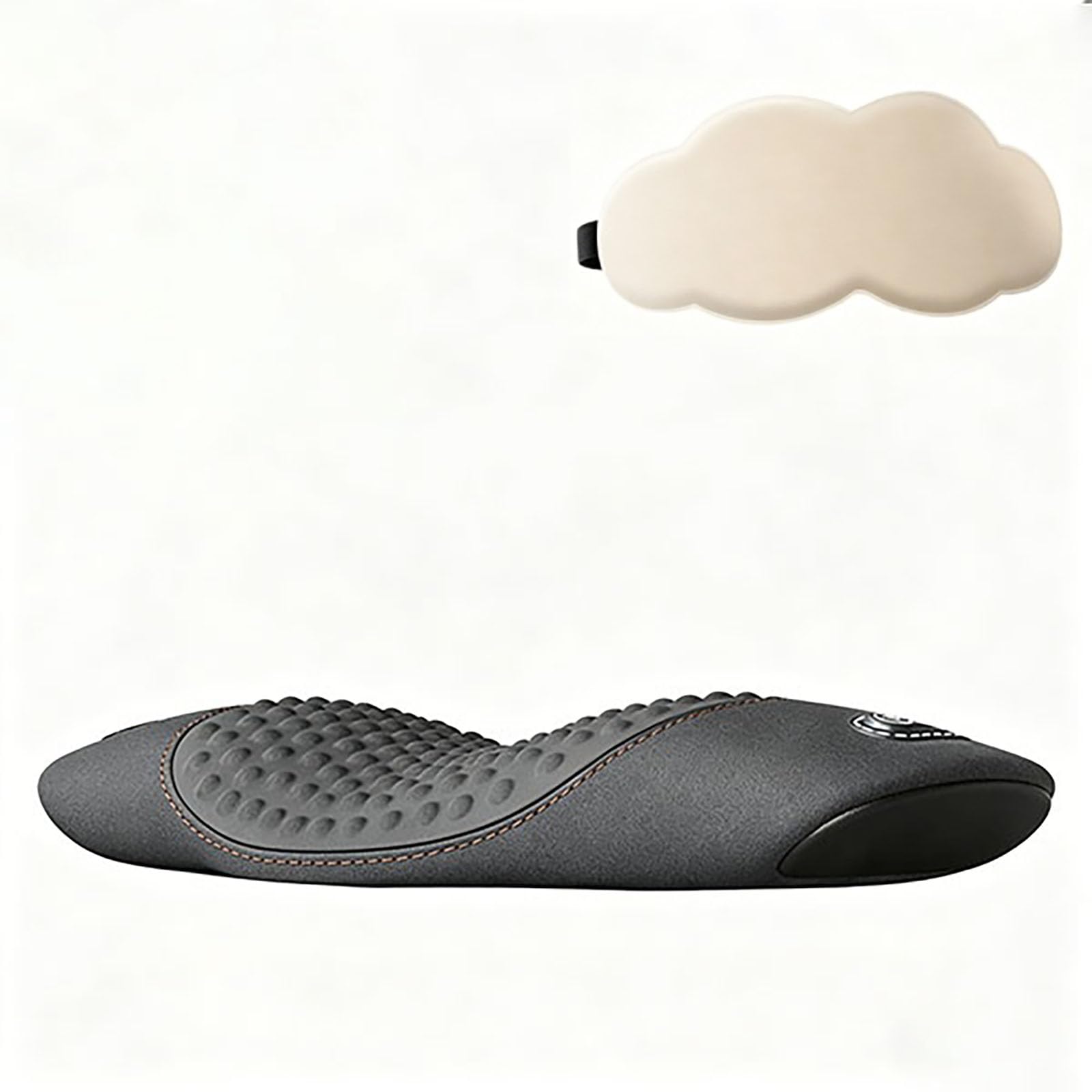 Massaggiatore per la schiena 3 in 1,Cuscino lombare elettrico, Elettrico lombare, Massaggiatore elettrico lombare, con vibrazione e calore
