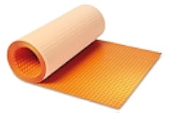 Ditra-Heat Electric Floor Heating Membrane with Uncoupling, Waterproofing, Vapor Management and Load Support - Ideal for Tiles and Stone - 1/4
