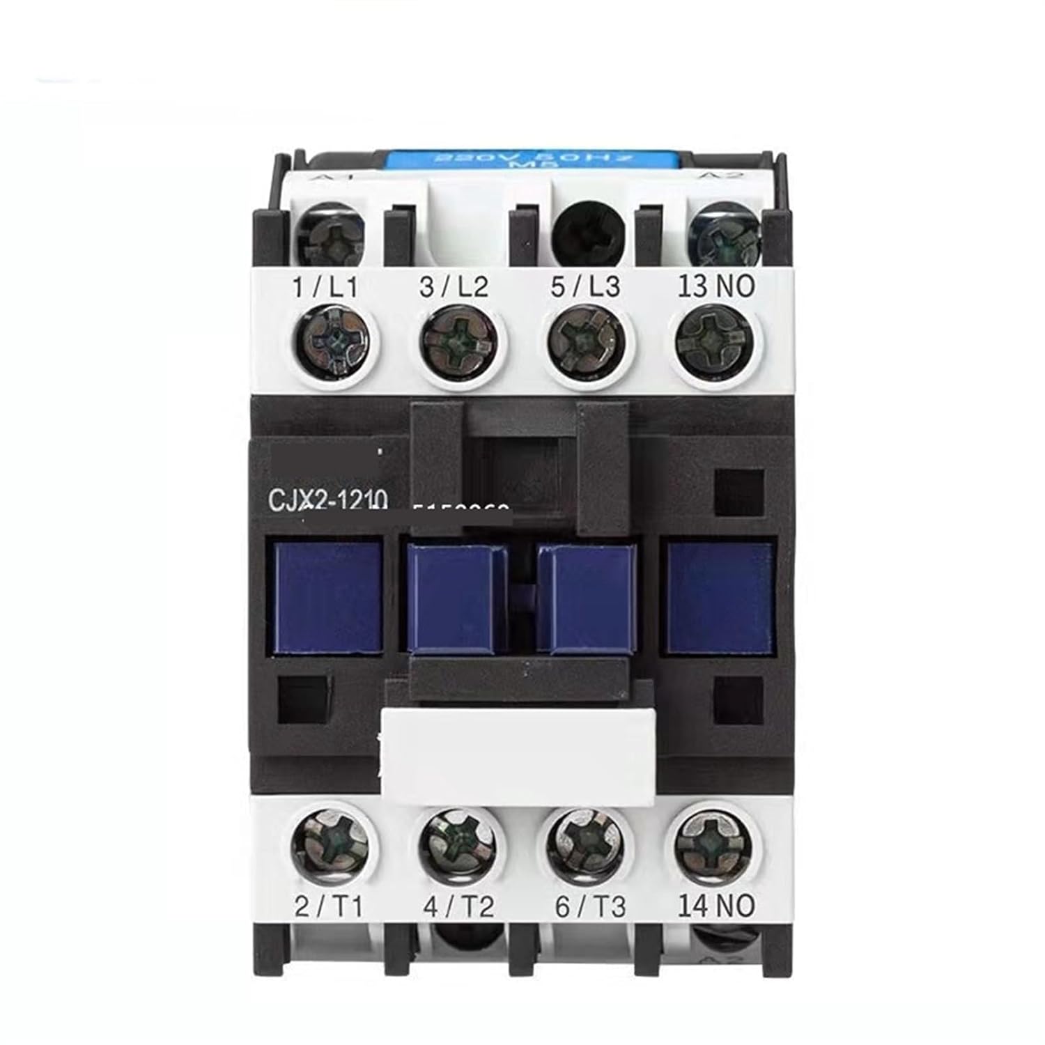 CJX2-1210 CJX2-1201 Series 12A Contactor Magnetic Contactors AC 220V 380V LC1 1Pcs(CJX2-1210,380V)