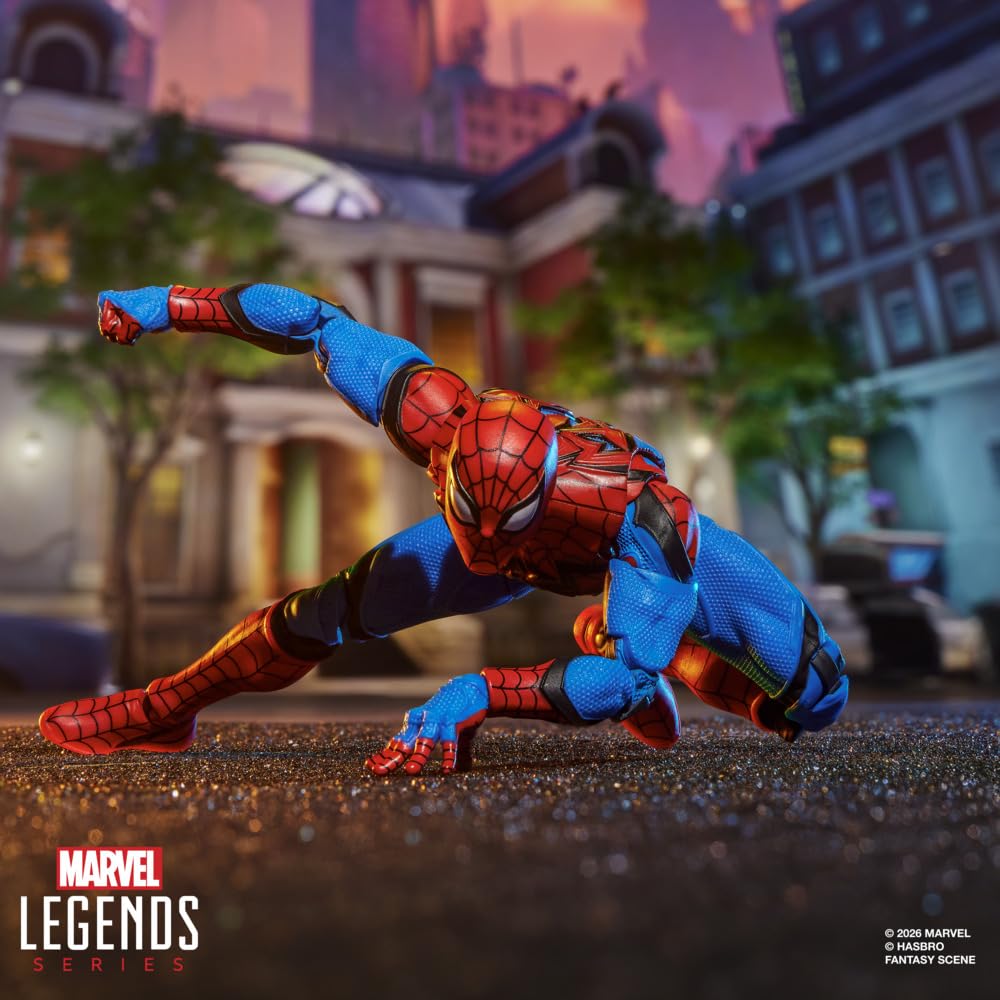 Marvel Legends Series, Marvel Rivals, Spider-Man y Luna Snow, Figuras coleccionables de 15 cm inspiradas en el Videojuego