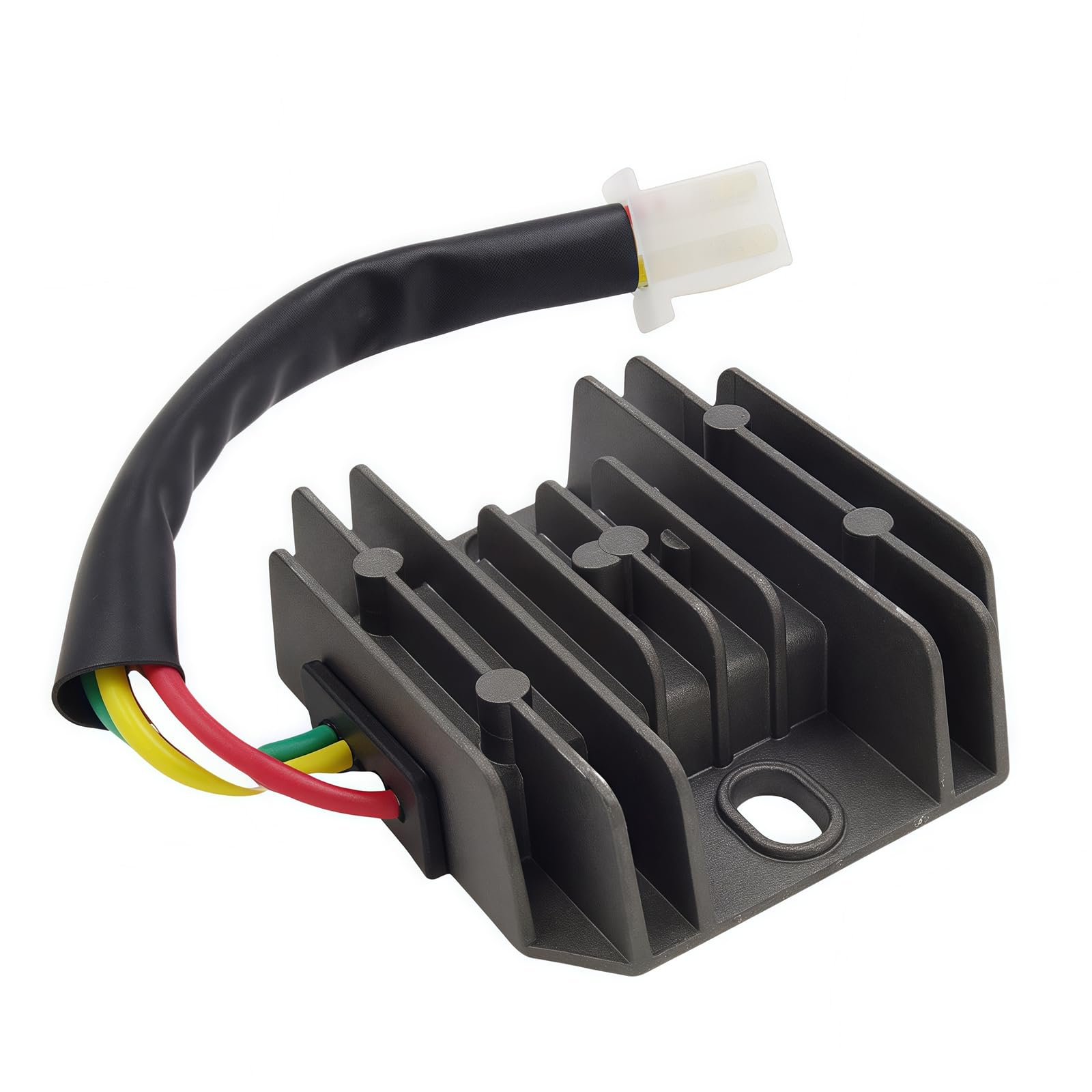 Amazon | DGYACHOR バイク用レギュレーター 整流器 過充電防止 12V 4線