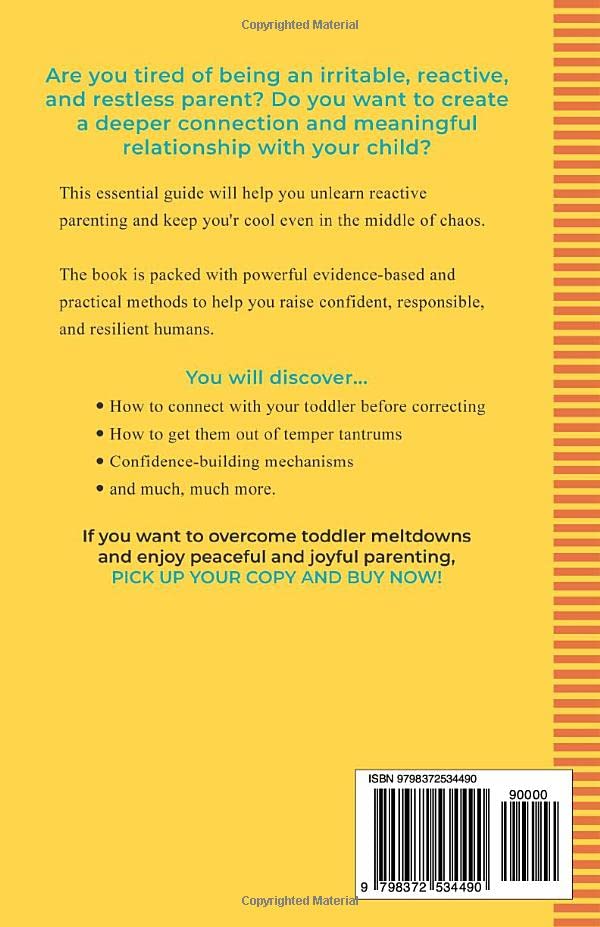 Miniatura 2 de Positive Parenting for Toddlers Effective Discipline Strategies to Calm the Chaos, Create Deeper Connections and Raise Confident, Responsible and