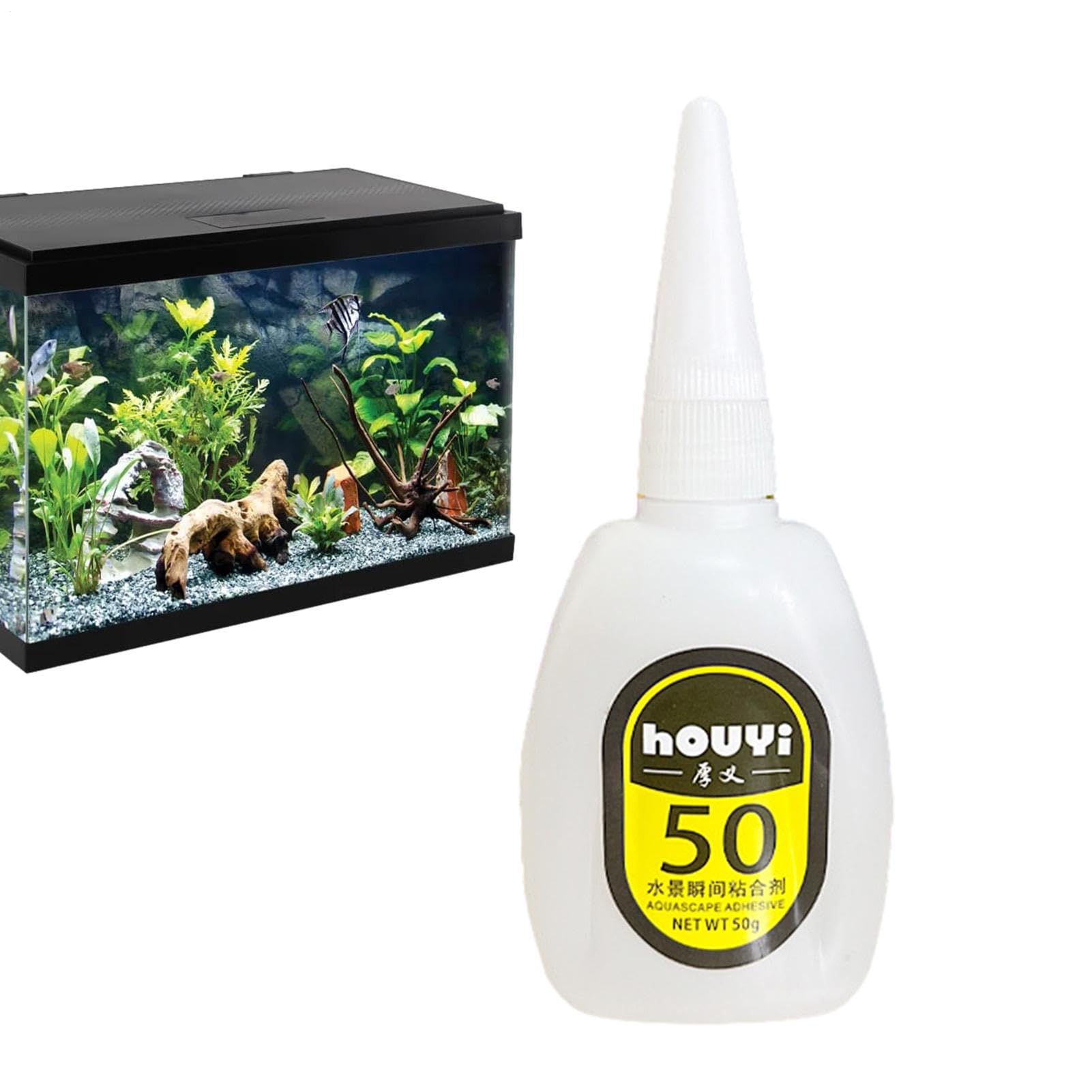 Amazon.co.jp: アクアリウム用 ゼリー状接着剤 クリア 50g 植物