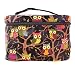 YESURPRISE Ladies Women Owl Cosmetic Makeup Bag Case Travel Toiletry Wash Hand Beauty Storage Bag Black