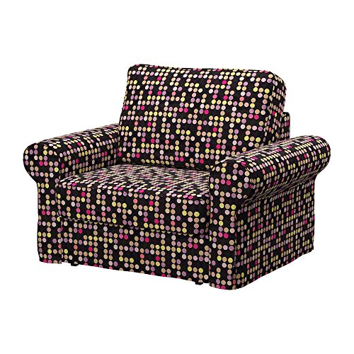 Soferia - IKEA BACKABRO Funda para sillón, City Black