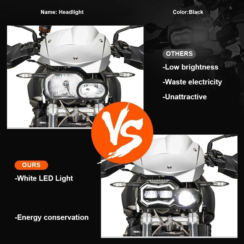 LEDヘッドライト に適合する F650GS F700GS F800GS F 800GS