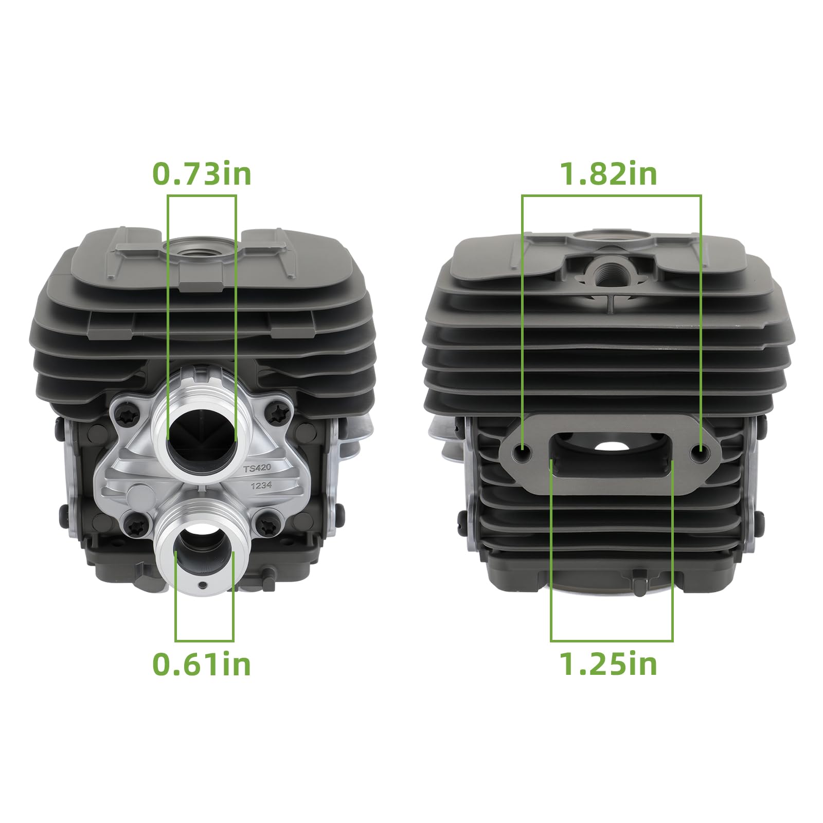 Tianyi-50 Mm Cylindre De Piston Joint Kit Pour Tronçonneuse Stihl TS410 TS420 Pièces Détachées