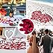 400 PCS Silk Rose Petals Burgundy Red Flower Petals for Romantic Night, Weddings Aisle Centerpieces, Table, Party, Home Decoration, Romantic Night Decoration,Valentine's Day Decoration