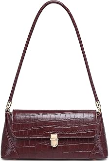 WSRYDJDL Shoulder Bags for Women Vintage Handbag Retro Classic Small Purse Cu...