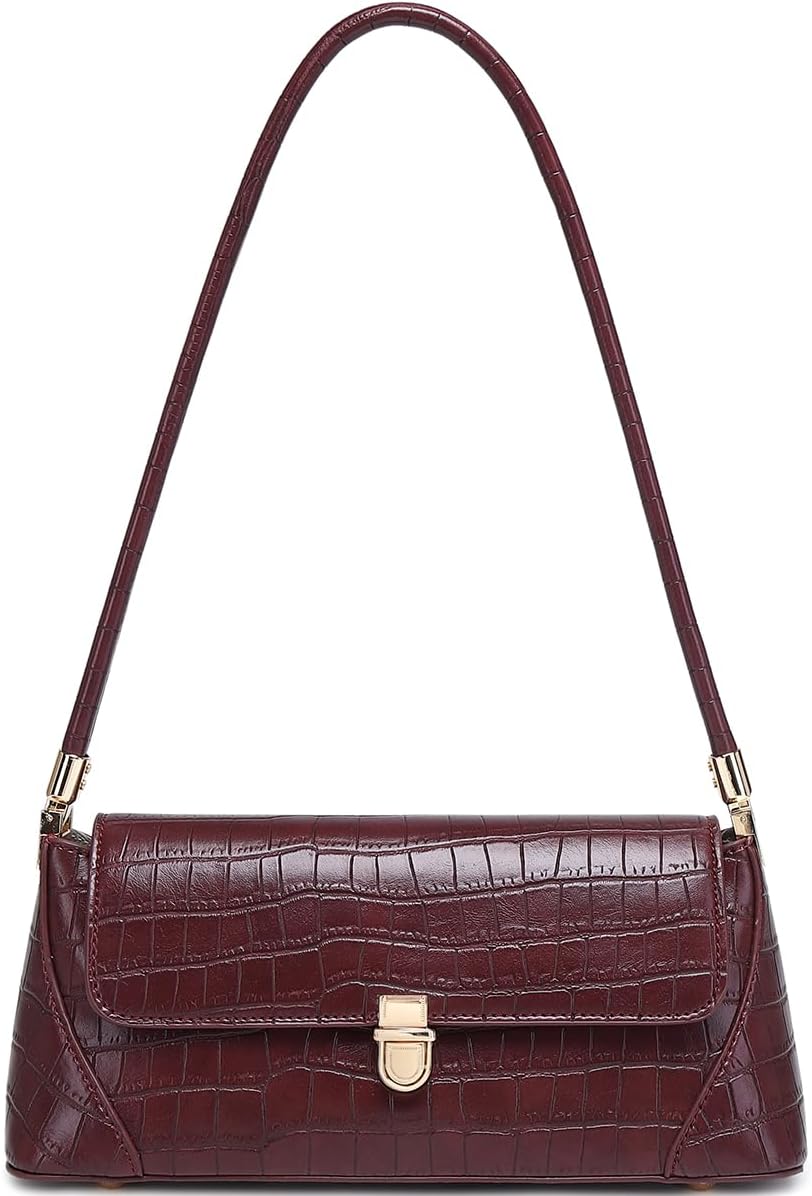 WSRYDJDL Shoulder Bags for Women Vintage Handbag Retro Classic Small Purse Cu...