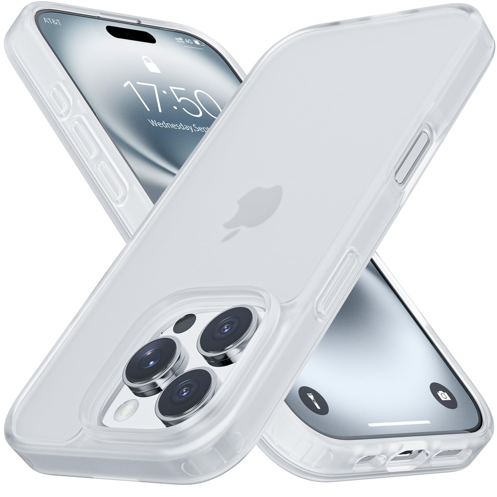 iphone16 ケース マット iPhone16 ケース 半透明 シンプル マット