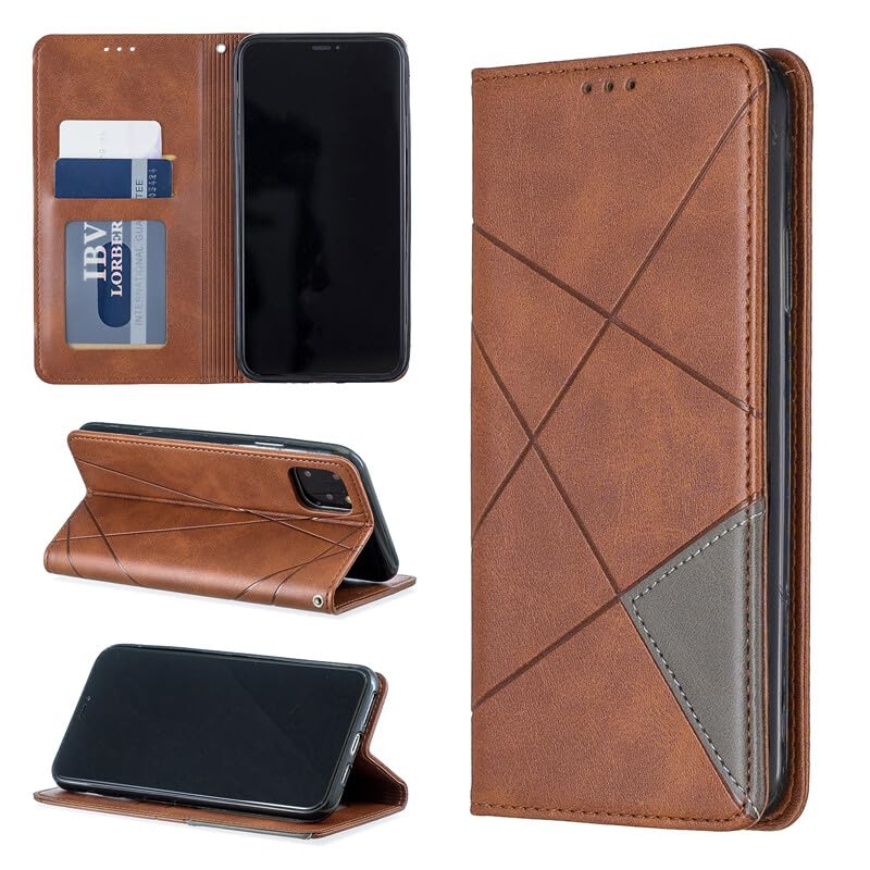 Étui compatible avec Samsung Galaxy S25 Plus cuir à rabat