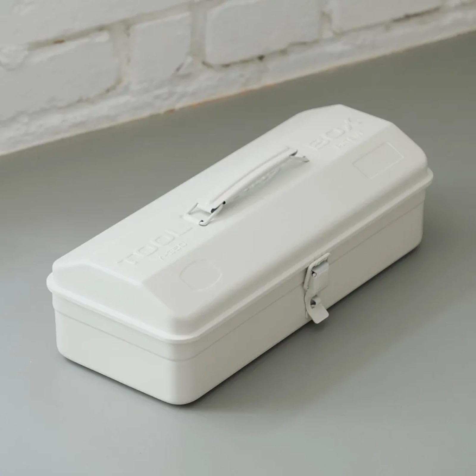 Toyo Y-350W - Caja de herramientas de ángulo de color, sellos en forma de Y, color blanco