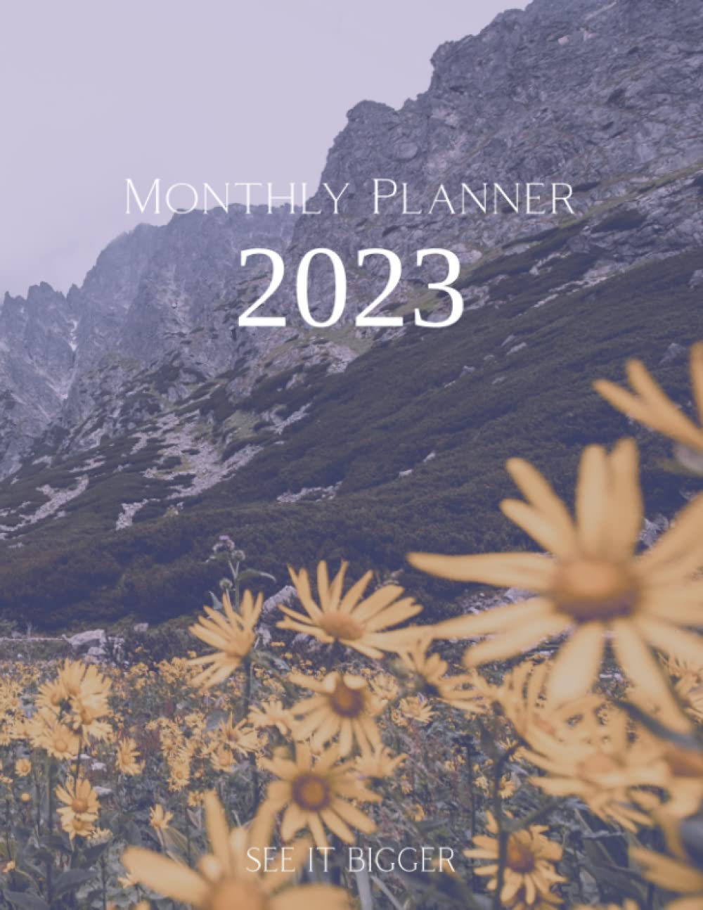 2023 Monthly Planner: A Unique Calander to Planahead With a 2-Page Monthly Spread