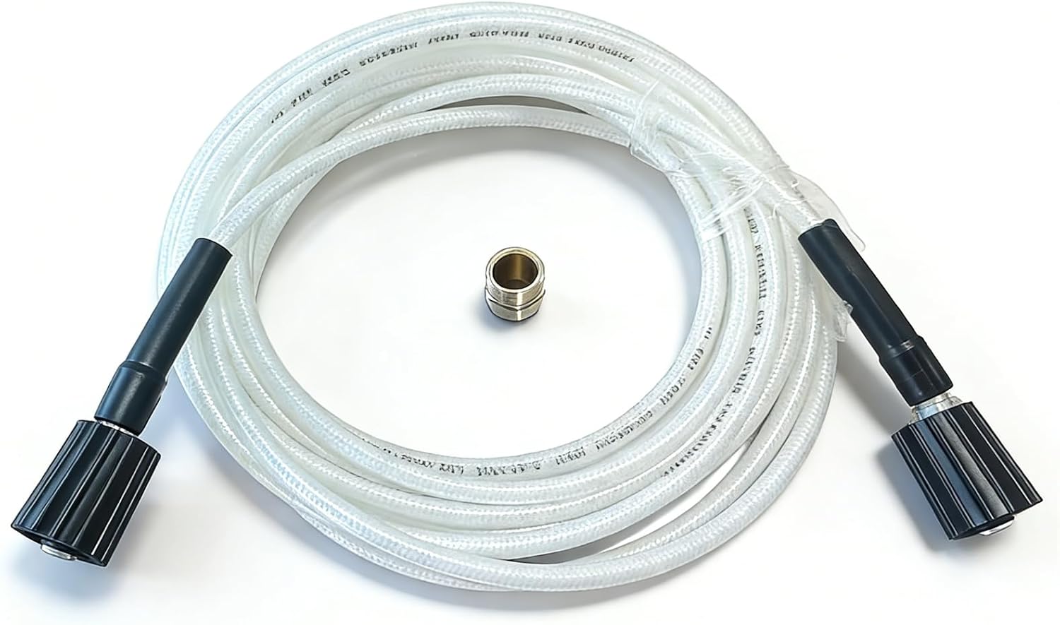 5200402 Universal Pressure Washer Hose Replacement for Greenworks Power Washer Hose, 25-Foot Replacement for Greenworks Electric Power Washer High Pressure Hose Attachment