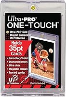 Vista 1 de 10 Ultra Pro 35pt Magnetic Card Holder Cases - Holds Regular Baseball, Football, Hockey Cards