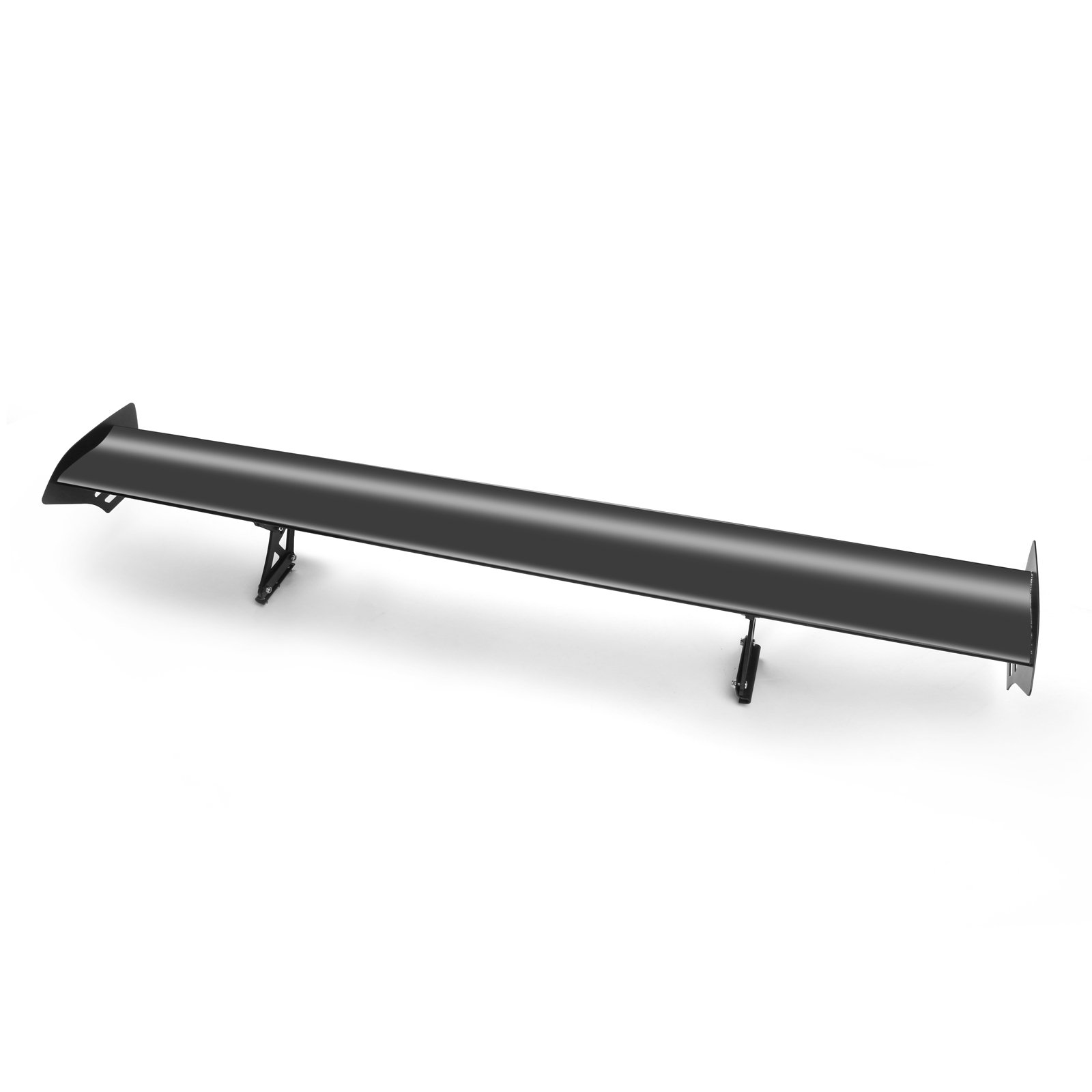 Bruce & Shark Alerón Trasero Universal Adjustable Lightweight GT Aluminum Rear Trunk Wing Racing Spoiler