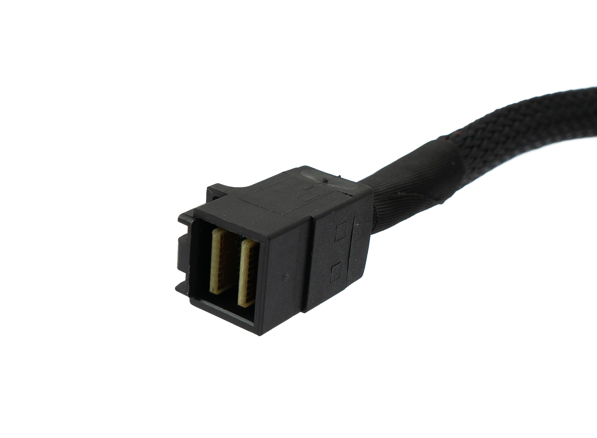 System-S SFF-8643 Câble 50 cm Mini SAS HD mâle vers mâle tressé haute densité pour disque dur