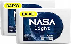 Kit Travesseiro Infantil Nasa Light Baixo Sonos 2 Unidades