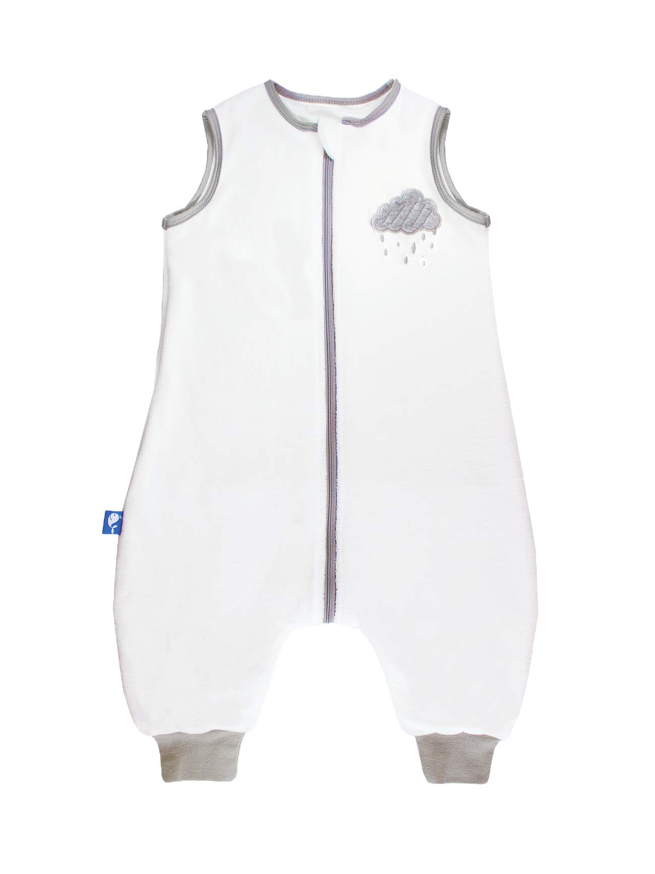ililmmoe Bambino Unisex sacco nanna con piedini Sacchetto a pelo per ragazzi e ragazze pigiama del i cotone Indossabile Walking Sacco a pelo Coperta Tog1.5