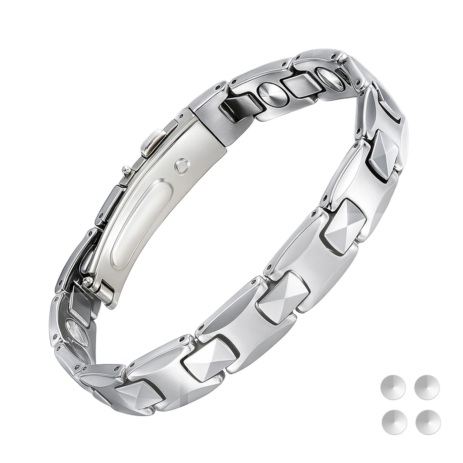 Amazon | [HAQI] 10粒 ゲルマニウムブレスレット メンズ 純度