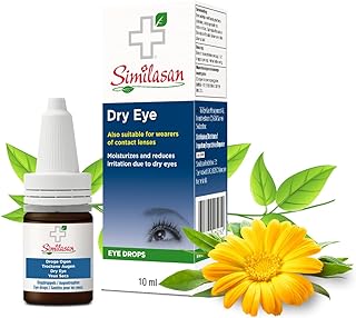 Similasan Eye Drops for Dry Eyes - Dry Eyes Treatment - Temporary Relief from Dry or Red Eyes, Itchy Eyes, Burning Eyes, and Watery Eyes (10 ml (Pack of 1))