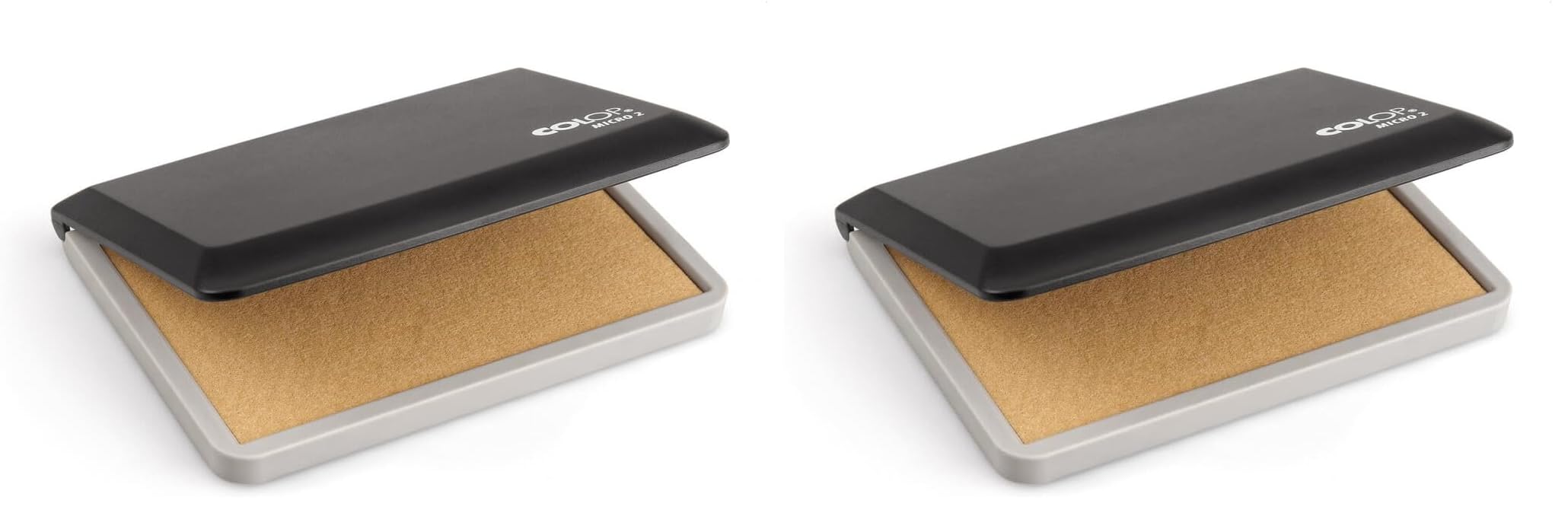 Colop 109668 Stempelkissen Micro 2 ohne Farbtränkung, 70 x 110 mm, ungetränkt (Packung mit 2)