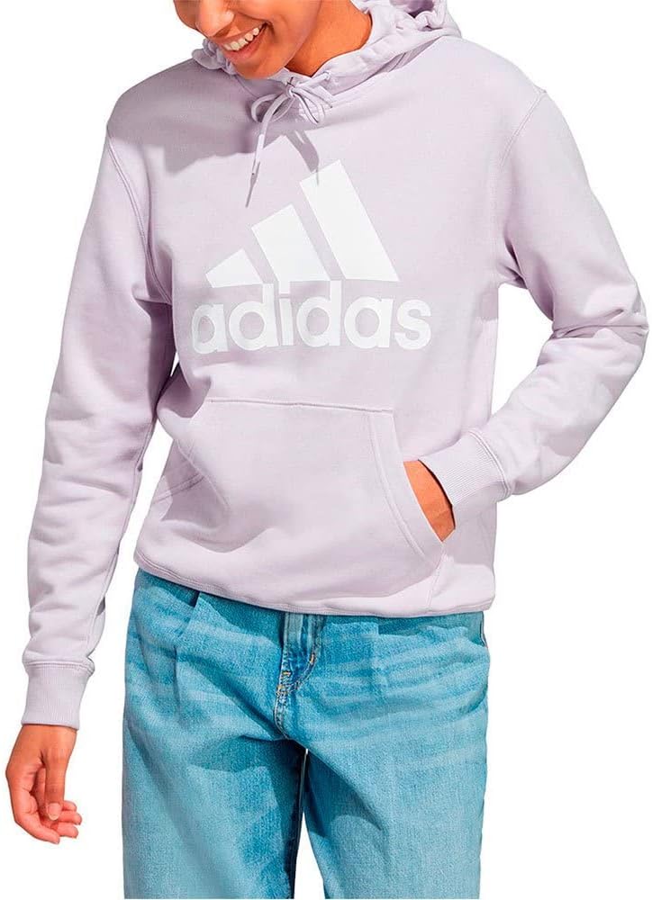 adidasWomen's Essentials Big Logo Regular French Terry Hoodie Sweatshirt