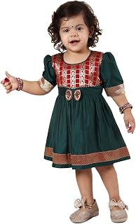 Vastramay Sishu Girls Dress for Onam - Traditional Ethnic Wear Price In India