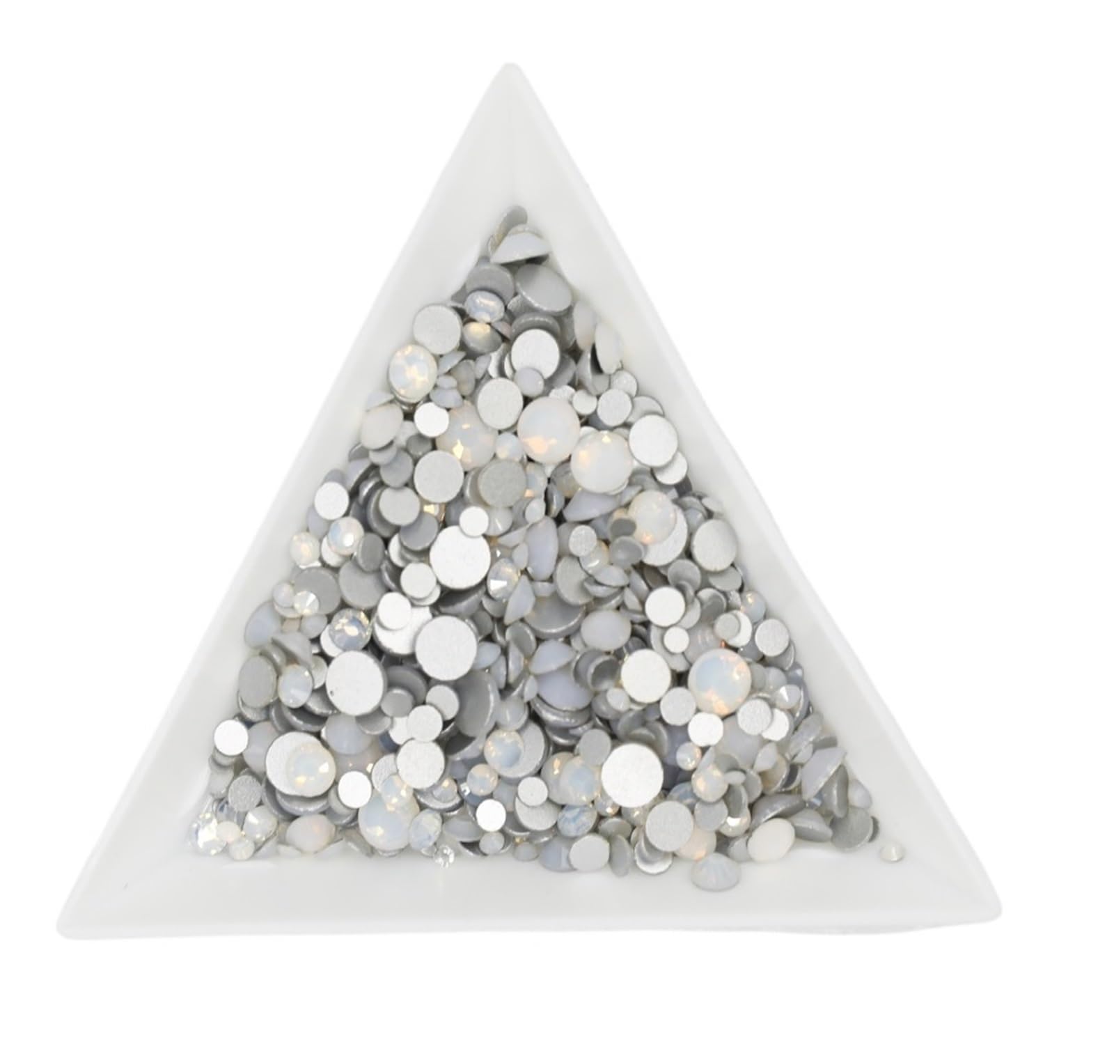 Pierre à coudre strass cristal blanc SS20 pour nail art 3D