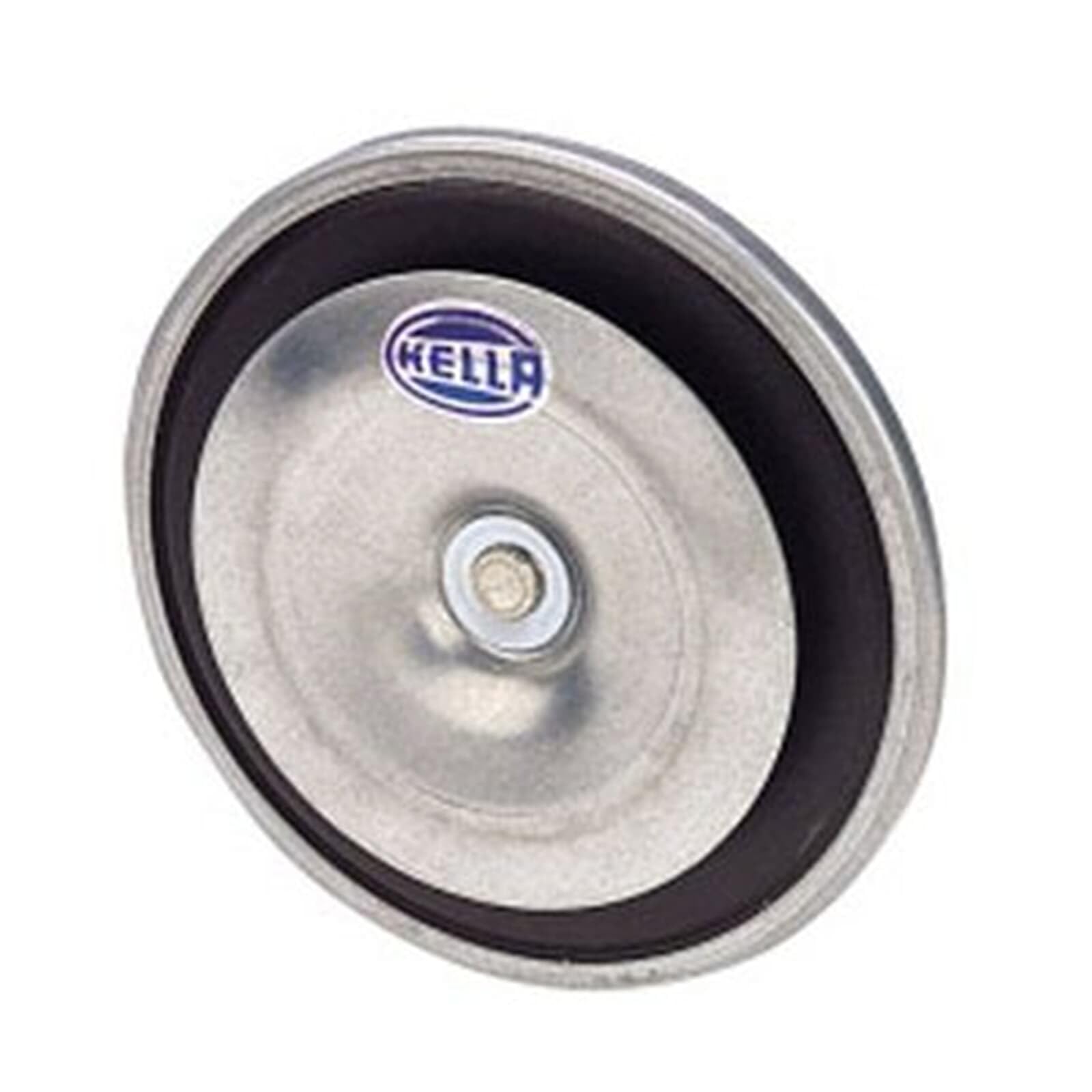 HELLA Bocina HEAVY DUTY HORN B36 24V 105dB (A) Rango de frecuencia 335Hz sonido grave eléctrico, Color de carcasa gris/negro Conexión de enchufe plano , Cantidad 1, 3BA 002 768-382