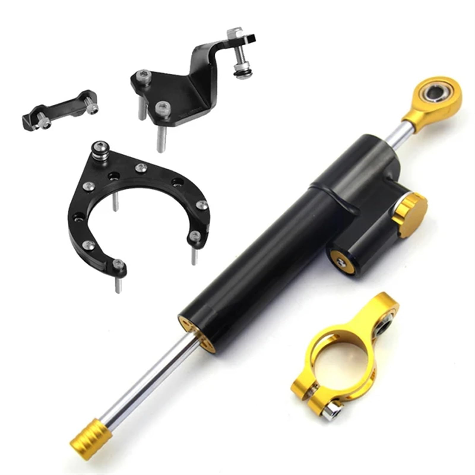 Per Y┐AMAHA MT07 MT-07 2021-2022 Moto CNC Ammortizzatore Di Sterzo Staffa Di Montaggio Kit Di Supporto Accessori Ammortizzatore Di Sterzo Moto