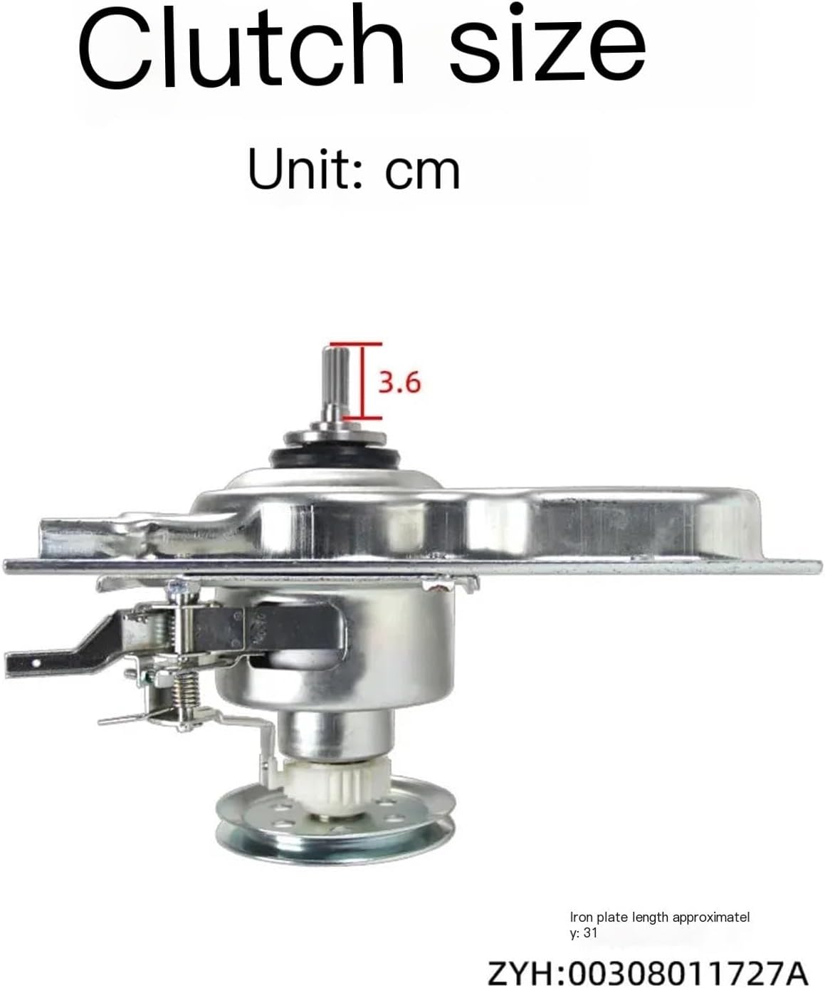 Applicable to Washing Machine Deceleration Clutch 0030811727A XQB70-W1626, EB75M29